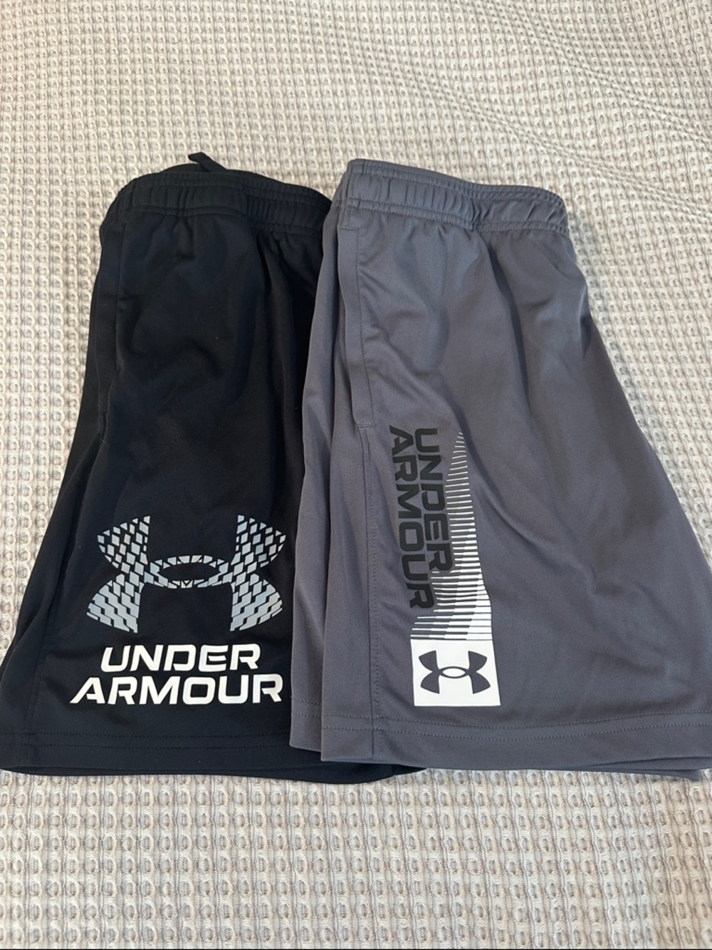 Under Armour Black & Gray Performance Shorts Duo